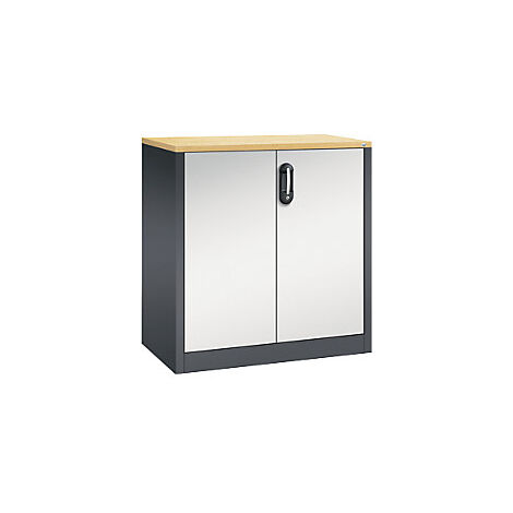 C+P  489149  Armoire basse ACURADO  2 hauteurs de classeurs  (1/4)