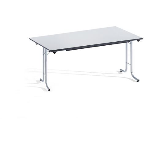 FRANKEL kaiserkraft, Table pliante à chants arrondis, piétement (1/5)