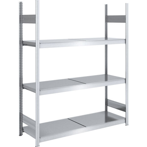 hofe, Rayonnage emboîtable extra-large avec tablettes en acier, (1/2)
