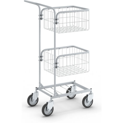 eurokraft pro, Chariot de bureau KOMPAKT, coloris châssis: gris (1/5)