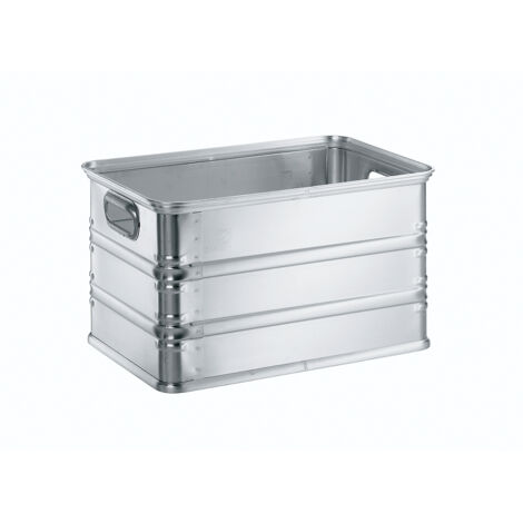 ZARGES, Bac de manutention gerbable en aluminium, capacité 55 l (1/3)