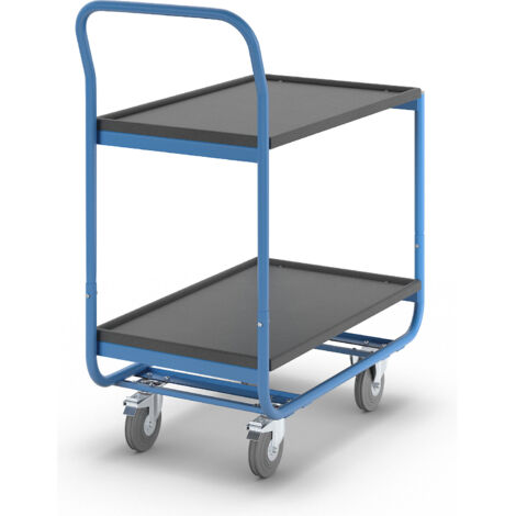 eurokraft pro, Chariot à plateaux, force 150 kg, plateaux à (1/5)