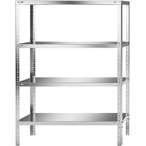 FRANKEL kaiserkraft, Rayonnage en inox, hauteur rayonnage 1500 (1/3)