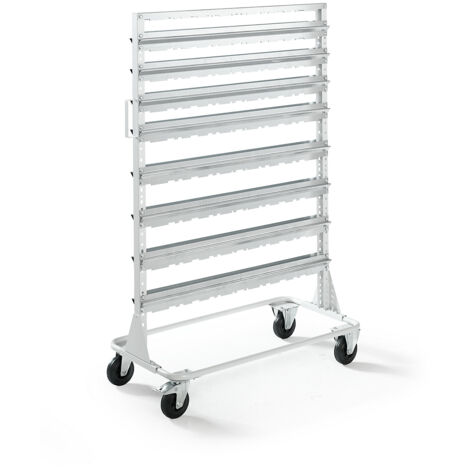 FRANKEL kaiserkraft, Rayonnage mobile hauteur 1588 mm, (1/5)