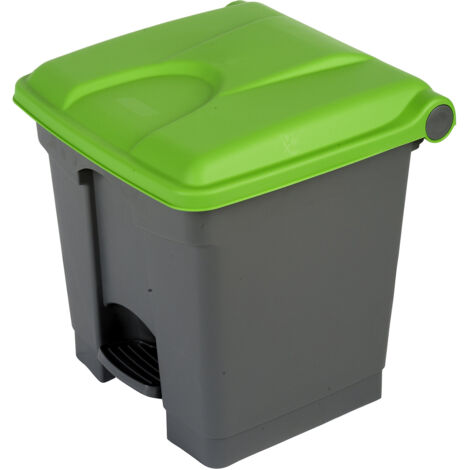 Probbax, Poubelle à pédale, capacité 30 l, l x h x p 410 x 435 (1/5)