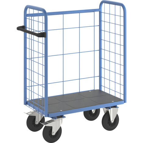 eurokraft pro, Chariot à tablettes, avec panneaux grillagés sur (1/5)