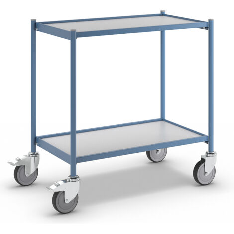 eurokraft pro, Chariot à plateaux, force 150 kg, sans barre de (1/5)