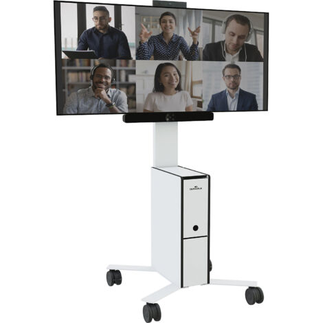DURABLE, Chariot pour téléviseur COWORKSTATION®, h x l x p 1292 (1/5)