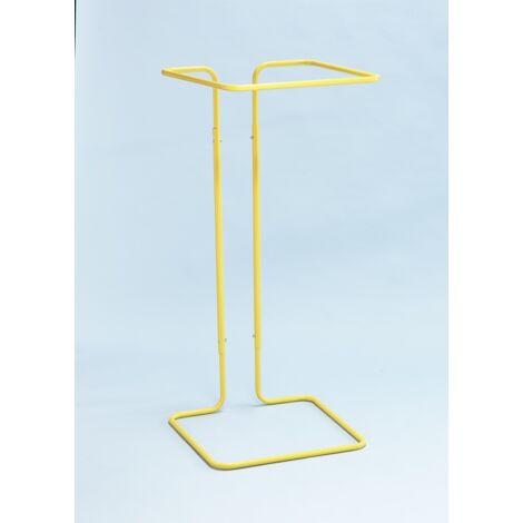 Mottez, Support sac-poubelle fixe, capacité max 400 l, jaune (1/3)