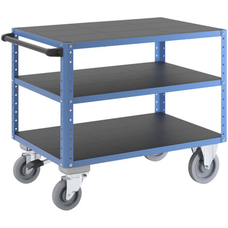 eurokraft pro, Chariot de montage CustomLine, 3 tablettes, (1/5)