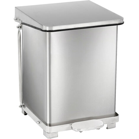 FRANKEL kaiserkraft, Poubelle industrielle à pédale, inox, (1/5)