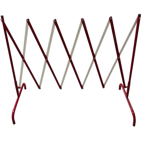 Mottez, Barrière extensible, L x l x h 2850 x 460 x 1000 mm, (1/2)