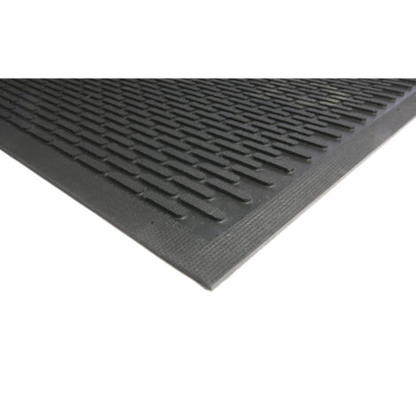 COBA, Tapis de propreté, caoutchouc noir, L x l 750 x 850 mm (1/3)