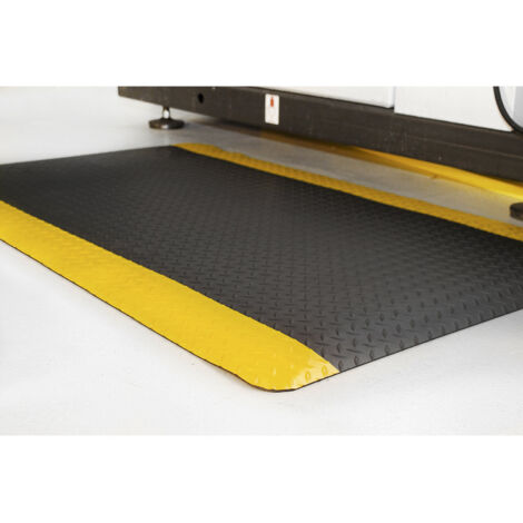 COBA, Tapis anti-fatigue DECKPLATE, dimensions fixes, noir / (1/5)
