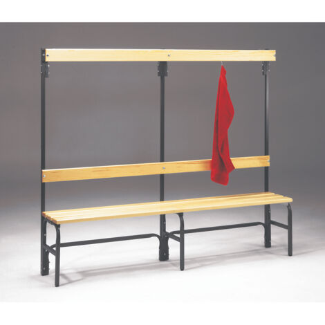 Sypro, Bancs avec portemanteaux pour vestiaires, simple face, (1/5)