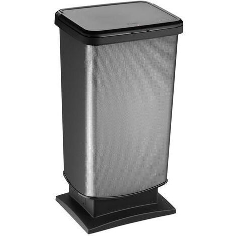 Rotho, Poubelle à pédale PASO, capacité 40 l, l x h x p 353 x (1/3)