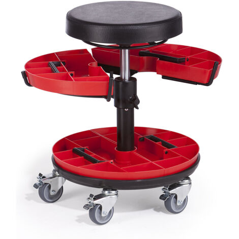 meychair, Tabouret, avec 2 bacs à outils, assise en mousse de (1/3)