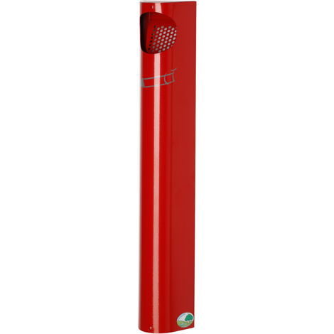 VAR, Cendrier mural en acier, 3,5 l, h x l x p 550 x 110 x 74 (1/5)