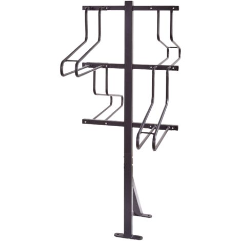 Mottez, Supports cycles, 4 emplacements, L 1236 mm, noir (1/5)