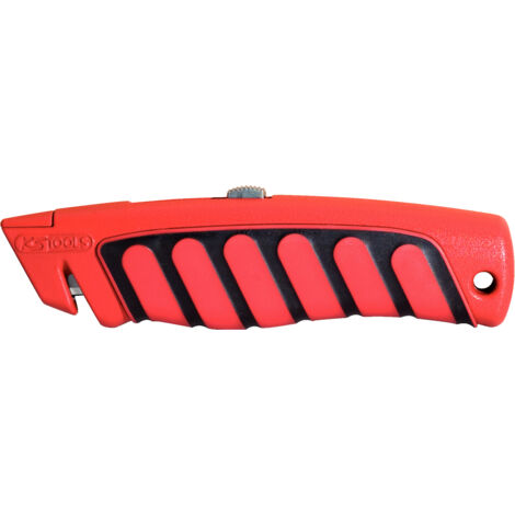 KS Tools - Cutter professionnel universel à poignée bi-matière, 19 mm - L.145 mm - 907.2145 (1/2)