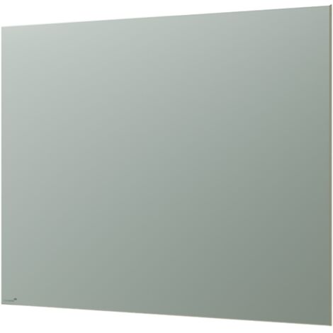 Panneau de verre sans cadre - angles droits - 90x120 cm - Vert Sauge (1/5)
