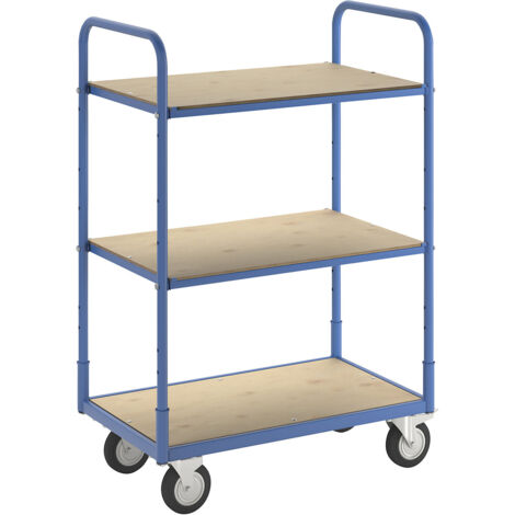 eurokraft basic, Chariot à tablettes Flex, charge max 300 kg, (1/5)