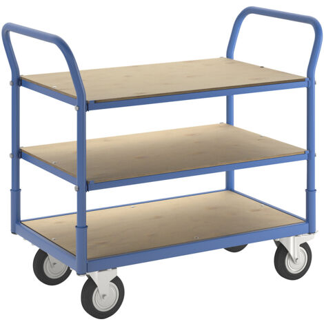 eurokraft basic, Chariot à plateaux Flex, charge max 300 kg, 3 (1/5)