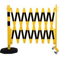 CrashStop, Potelet avec barrière extensible, tube rond Ø 60 mm