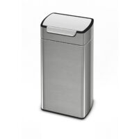 simplehuman, Collecteur de déchets tactile, inox mat, capacité
