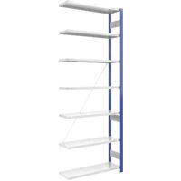 eurokraft pro, Rayonnage emboîtable à montants bleus, h x l