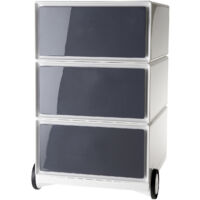 EasyBox, Caisson roulant easyBox®, 3 tiroirs, blanc /