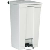 Rubbermaid, Poubelle à pédale, industrielle, en polyéthylène,