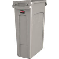 Rubbermaid, Poubelle SLIM JIM®, capacité 87 l, avec canaux