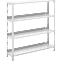 hofe, Rayonnage de bureau à boulonner gris clair RAL 7035,