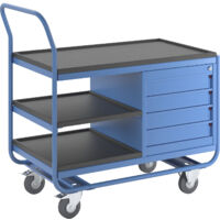 eurokraft pro, Chariot industriel à plateaux, 3 plateaux, 1