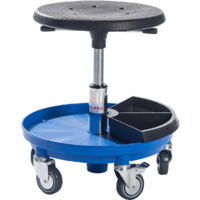 FRANKEL kaiserkraft, Tabouret de montage avec bac porte-outils,