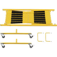 CrashStop, Barrière extensible, avec 2 pieds équipés de
