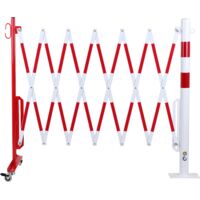 CrashStop, Potelet avec barrière extensible, tube rond Ø 60 mm