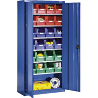 eurokraft pro, Armoire d'atelier en tôle d'acier, avec 24 bacs