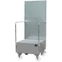eurokraft pro, Cuve de rétention mobile avec plaque perforée,