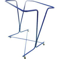 Mottez, Support sac-poubelle à roulettes, capacité max 600 l,