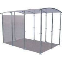 Mottez, Abri métallique, abri, modèle indépendant, 6 m², h x