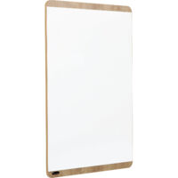 Rocada, Tableau blanc NATURAL, cadre façon bois, tableau blanc