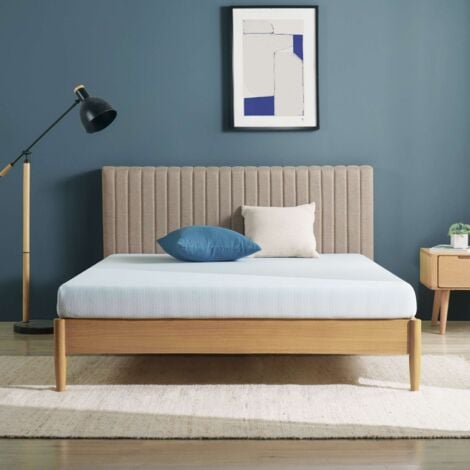 Matelas 140x190 cm, Matelas à mémoire de forme, Épaisseur 11cm, Soutien 5-Zones, Fermeté moyenne Certifié OEKO-TEX