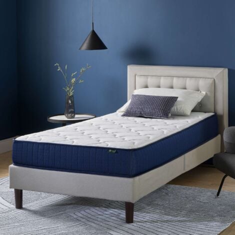Matelas 90x190 cm, Matelas à Ressorts Ensachés avec Mousse Confort, Matelas avec soutien Ergonomique, Épaisseur 20cm