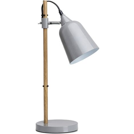 KONSIMO HALI Tischlampe, Grau (1/3)