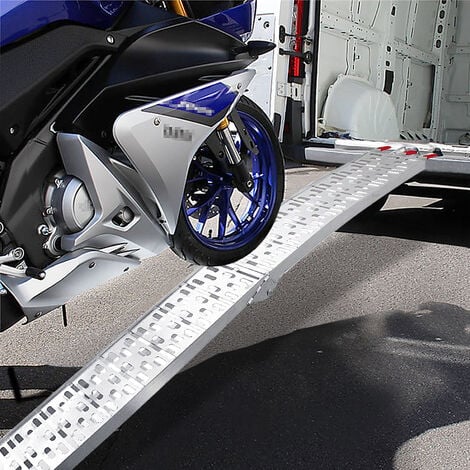 XPOtool Rampa de carga plegable hasta 340kg rampa para motos