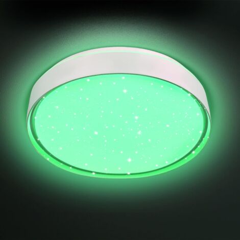 Froadp 60W Plafondlamp, dimbaar, RGB LED Plafondlamp met Froadp 60W Plafondlamp, dimbaar, RGB LED Plafondlamp met