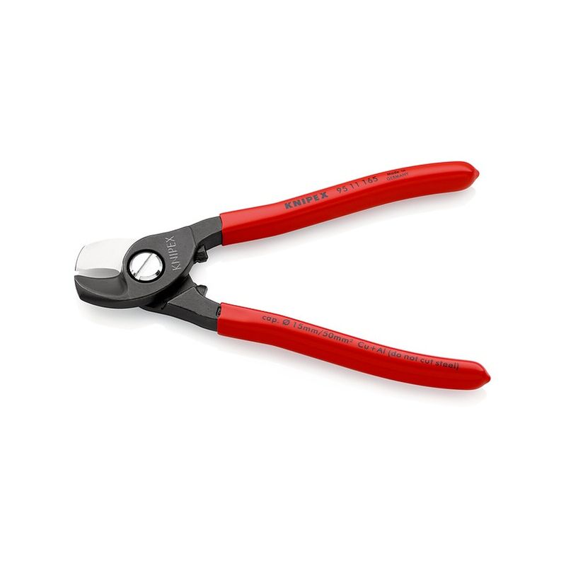 Coupe câbles StepCut Knipex 165mm cuivre alu Ø 15mm poignées bi