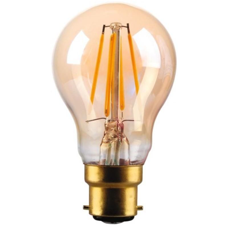 Vintage Ampoules LED 3W - 25W B22 Baïonnette E27 Vis GLS Lampe Blanc Froid